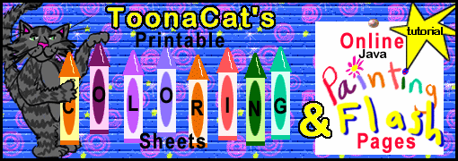 ToonaCat coloring